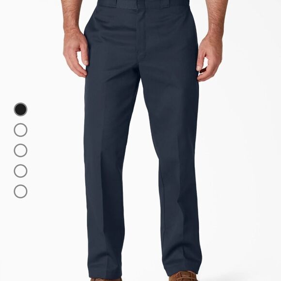 DICKIES Original 874® Work Pants, Dark Navy W42 L 30 - Picture 2 of 7